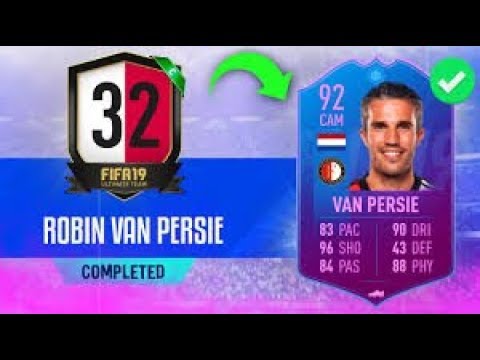 FIFA 19  Robin Van Persie  Premium SBC