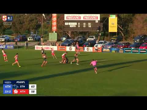 Rd 10 SANFL Snapshot - South's Oscar Clavarino takes a match-saving mark