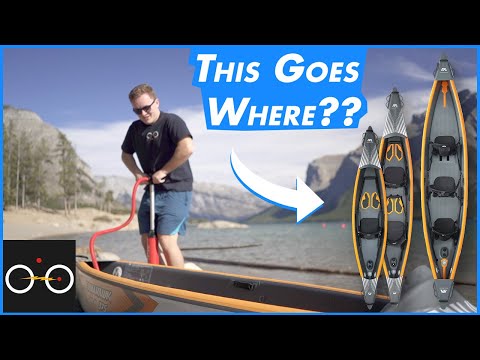 High-Pressure Inflatable Canoe - Aqua Marina Tomahawk