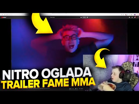 Nitro Ogląda TRAILER FAME MMA 9