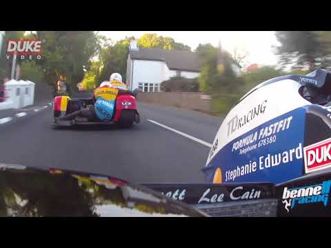 Isle of Man TT 2015 | Sidecar Qualifying | Karl Bennet & Lee Cain