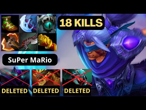 Anti Mage Dota 2 Gameplay Full 6 Slotted | DELETED ALL HEROES - Dota 2