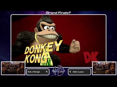 KoL | Konga (Donkey Kong) vs DtD | Locke (Mega Man) - Orbitar 34 - Grand Finals