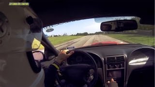 preview picture of video 'Mustang Road Racing: Tyler's First Time - Mid America Shelby Meet'