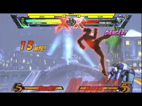 UMVC3 [KUSORU] vs [ABEGEN ] 42set part2