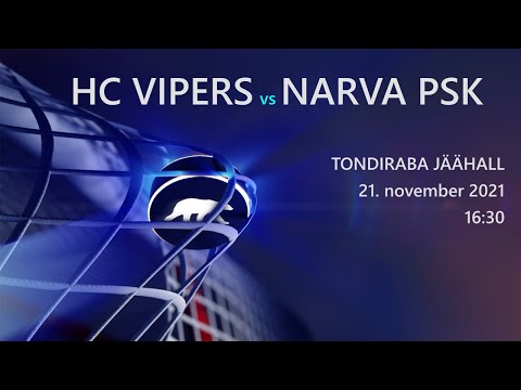 HC Vipers vs Narva PSK  21 november 2021  - Coolbet Hokiliiga