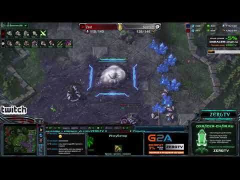 HomeStoryCup XVI 2017 - 1/4 - Zest vs Scarlett - StarCraft 2 с ZERGTV