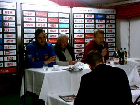 Pressekonferenz - SC Pfullendorf gegen FC Heidenheim