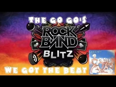 The Go Go's - We Got the Beat - Rock Band Blitz Playthrough (5 Gold Stars)
