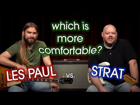 Which Is More Comfortable: Stratocaster or Les Paul?