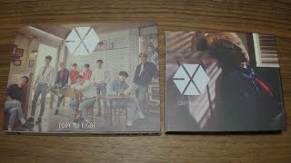 Unboxing EXO 1st Japan Single Love Me Right ~romantic universe~ [CD+DVD & Baekhyun Edition]