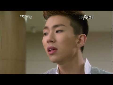 120319 The strongest k-pop survival (ZE:A's Kevin singing cut)