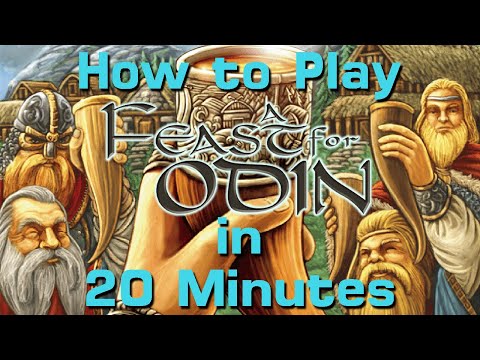 How to Play A Feast for Odin in 20 Minutes