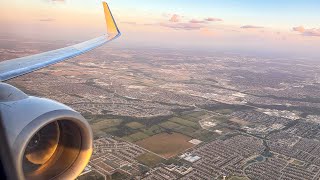 American Airlines Boeing 737-823 SFP Soft Dusk Landing in Dallas/ Ft. Worth | RWY 17L ~ KDFW
