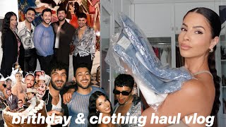 manny mua's BIRTHDAY Vlog & Abercrombie Clothing Haul