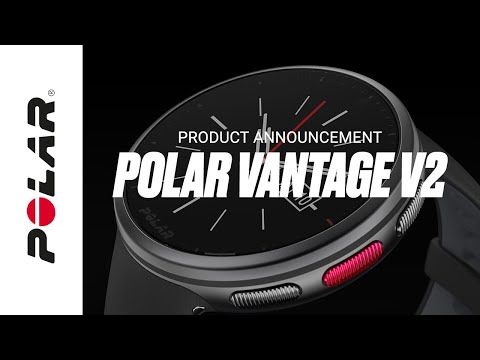 Išmaniojo laikrodžio Polar Vantage V2 dirželis, Juodos spalvos video