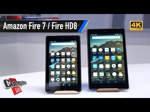 Günstige Tablets: Amazon Fire 7 und Amazon Fire HD8