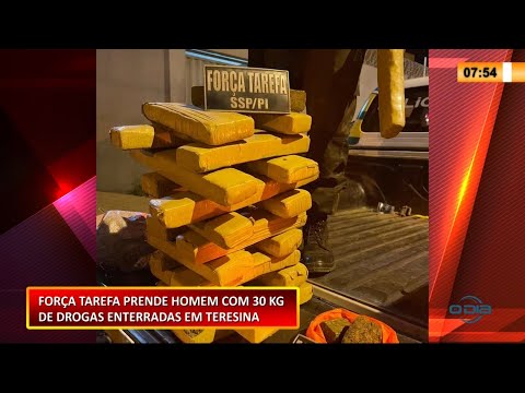 Força tarefa prende homem com cerca de 30 kg de maconha no Bela Vista 19 01 2021