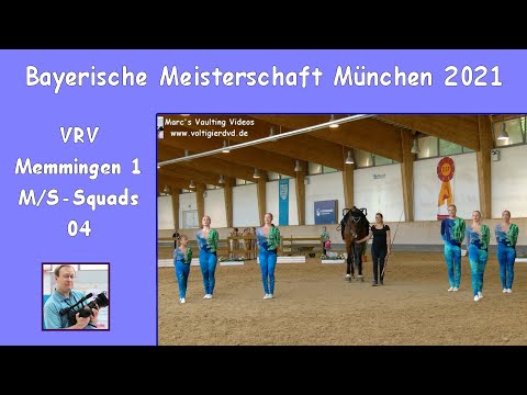 VRV Memmingen 1 - M-S-Squads 04 - Bayerische Meisterschaft München 2021