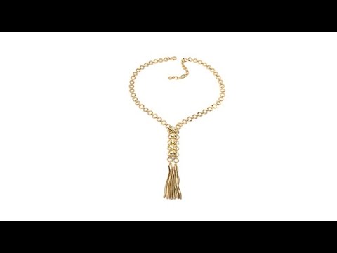 Graziano GTLinkTasselNecklace