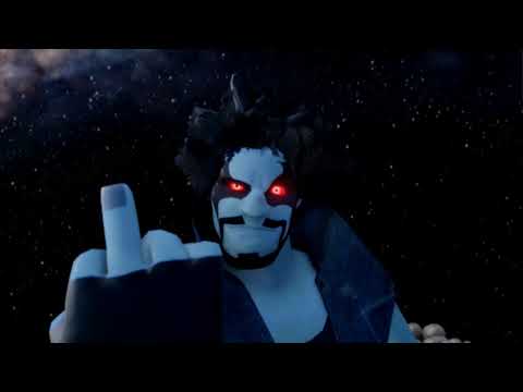 Lobo univers dc comics test light and rendering 2020