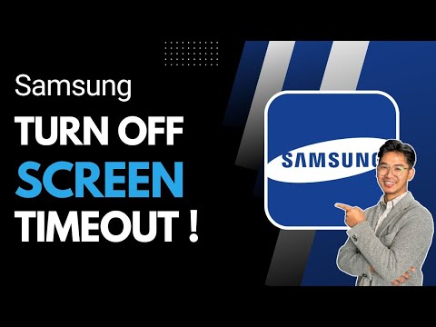 How To Turn Off Screen Timeout On Samsung Phone ! - Quick Guide