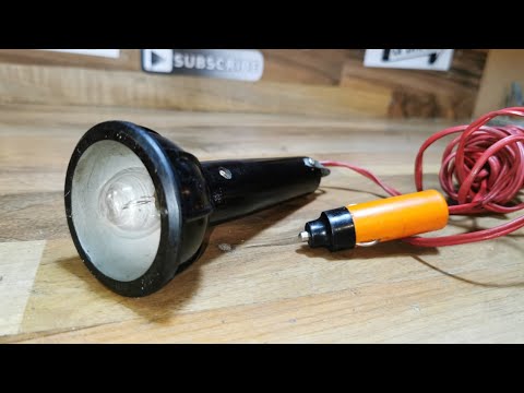 DIY 12v Spotlight Hack