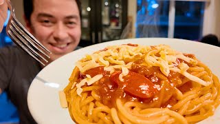 Cooking Filipino Spaghetti For the First Time