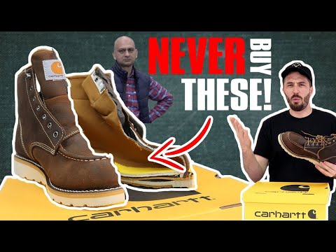 Carhartt Work Boots Exposed: Cheap Materials, Poor Build?