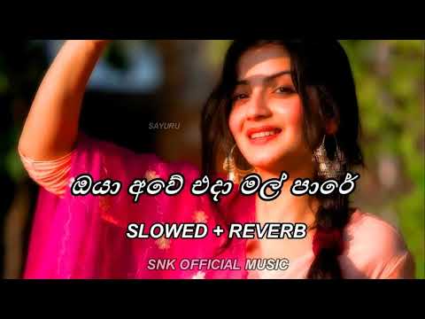 ඔයා ආවේ එදා මල් පාරේ  | Pem Huta Pata | Slowed + Reverb @Sayuruu_