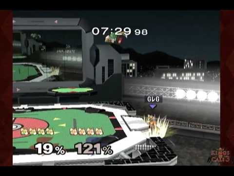 Melee - KoC3 Singles Pools R2 - Silent Wolf (Fox) Vs. OkamiBW (Sheik, Fox)