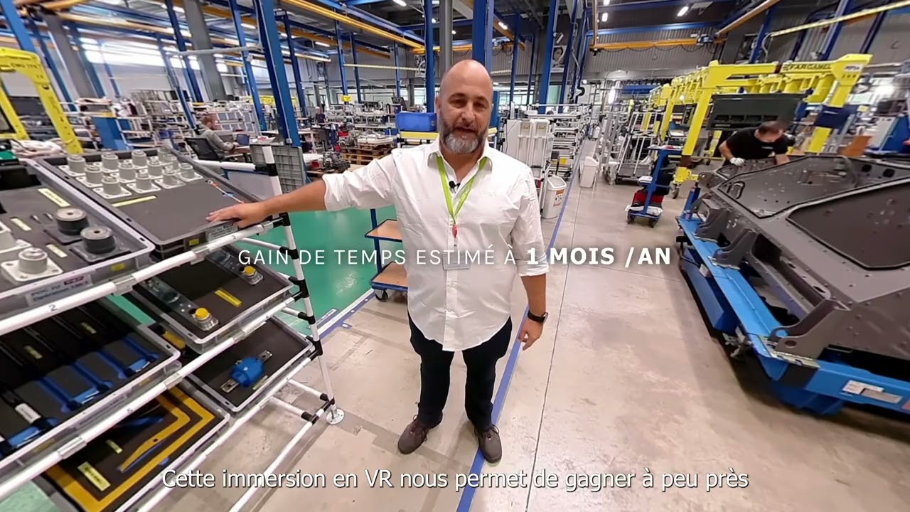 Alstom // Accueil sécurité sur une ligne de production en Réalité Virtuelle