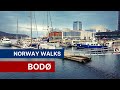 Norway Walks 4K: Bodø - A Walking Tour of Northern Norway's Second Biggest City