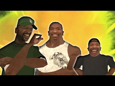 CJ, CJ JUNIOR Y SWEET PASAN EL DÍA JUNTOS - GTA San Andreas