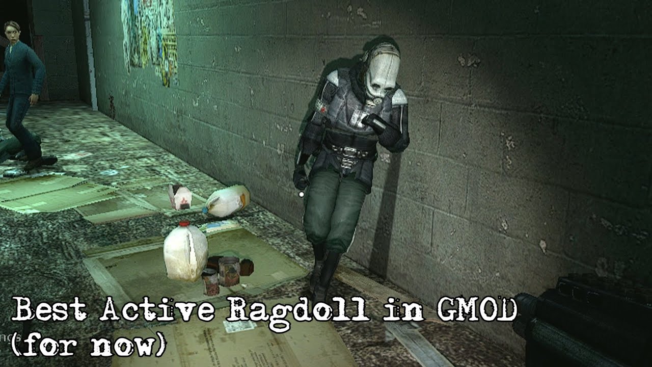 Active Ragdolls in GMOD (Artagdoll Mod)