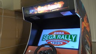 Burning Rubber Race Stand Cabinet... let's RACE !! 😈 @CustomArcades