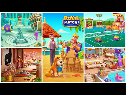 Royal Match: All Area Completed - Part 7