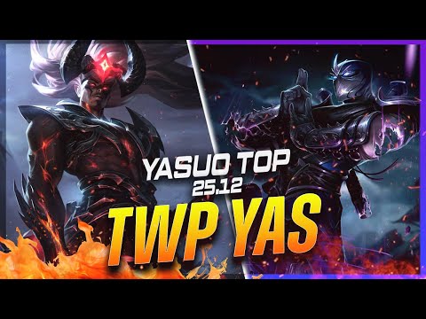 TheWanderingPro - Yasuo vs Shen TOP Patch 25.12 - Yasuo Gameplay