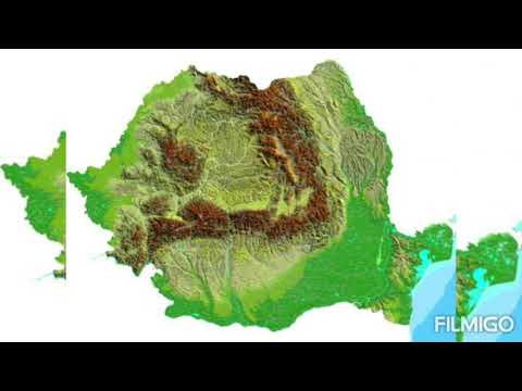 Formele de relief din România (grupa mare)