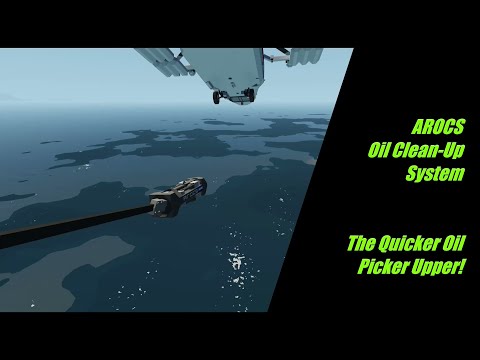 AROCS Oil Clean-Up System - The Quicker Oil Picker Upper!