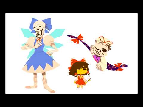 [Undertale x Touhou] Bad Apple + Bonetrousle