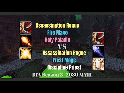 Assa Fire HolyPala vs Assa Frost Disc - 2030 MMR - BfA Season 3