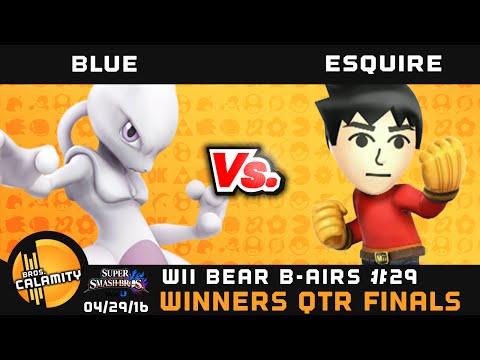 WBB #29 | Esquire (Brawler) vs LoF Blue (Mewtwo, Charizard) - Winners Qtr Finals - Sm4sh