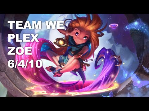 Team WE Plex Mid Zoe vs LeBlanc - KR Challenger Rank Game