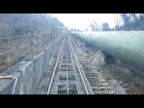 Standseilbahn 6474.03 Amsteg Kraftwerk SBB - Bristen Bergfahrt - Funicular