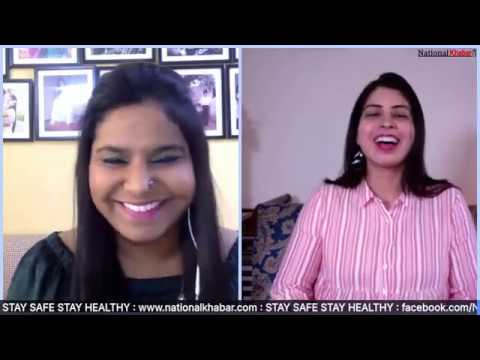 Shruti Chaturlal sharing the Concept of Euphonic Yoga on NationalKhabar