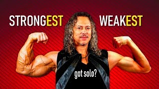 Strongest &amp; Weakest SOLOS of Metallica (+ WAH)