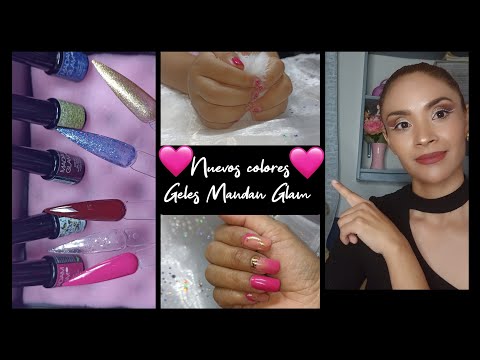 GELES MADAM GLAM NUEVOS COLORES mi nuevo diseño #geles #madamglam #madamglamgelpolish #reseña