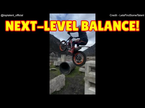Insane Motorcycle Trials Skills Blow Minds! #talent