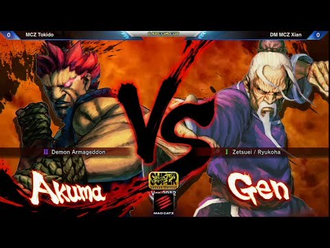 Tokido (Akuma) vs Xian (Gen) - Capcom Cup 2013 SSF4: AE Ver. 2012